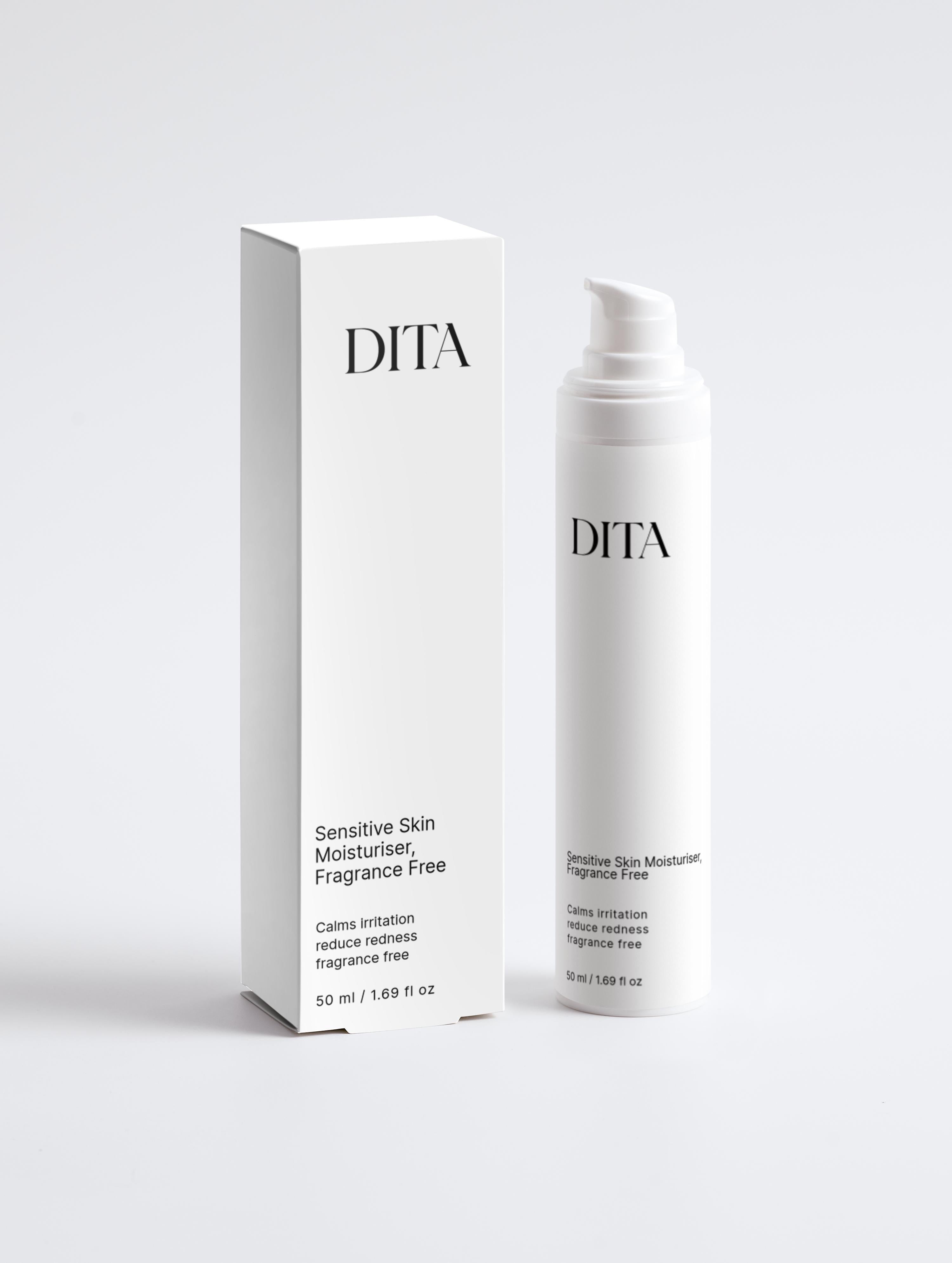 Sensitive Skin Moisturiser, Fragrance Free